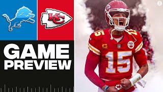 Thursday Night Football Opening Night Lions at Chiefs FULL GAME PREVIEW I CBS Sports [upl. by Retnyw]