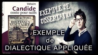 DIALECTIQUE APPLIQUÈE À UNE DISSERTATION [upl. by Maribelle964]