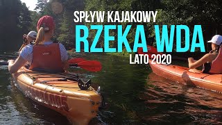 Rzeka Wda  spływ kajakowy 2020  z Wojtala do Czarnej Wody 4K [upl. by Rj891]