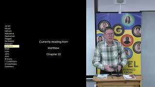 GRF  Wed 26 June 2024  Gordon Jackson  Parable of the sheep and goats [upl. by Zwick]