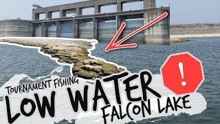 Record LOW Water  Tournament Fishing 13  Falcon Lake [upl. by Kcyred]