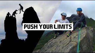 PUSH YOUR LIMITS • Climbing amp JUMPING quotThe Hornsquot  Svolværgeita [upl. by Idona]