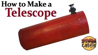 How to Make a Telescope  8 Inch Newtonian Reflector Part 1 [upl. by Goar]