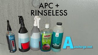 APC  Rinseless Wash Power Up Your Waterless Wash Boost Your Cleaning Power Autoforgenet [upl. by Bunch]