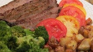 Herb Crusted Marinated Flank Steak [upl. by Keane270]