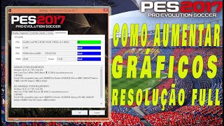 Pes 2017Pes 2013 como aumentar qualidade gráfica  Resolução FULL HD QUALIDADE HIGH 2023 [upl. by Garceau]