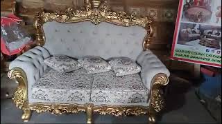 More decorative furniture in saharanpur wood furniture decoration [upl. by Eelahs]