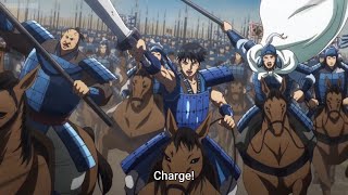 The Battle of Hangu Pass  Two Battlefields『KINGDOM Anime S3』 [upl. by Sandler]