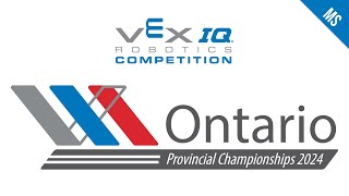 VEX Robotics Ontario VIQRC MS Provincial Championships 2024 Field Set 2 [upl. by Emmott]