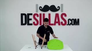 Silla Eames  Instructivo de Armado [upl. by Thorman]