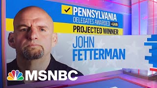 John Fetterman Wins Democratic Senate Primary In Pennsylvania NBC News Projects [upl. by Audry]