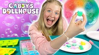 Fun amp Easy Experiment for Kids 🫧🌈 FIZZY RAINBOW CUBES  GABBYS DOLLHOUSE [upl. by Humpage288]