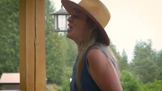 Jill Barber  Girls Gotta Do Acoustic Version Live in Kaslo BC [upl. by Vogeley]