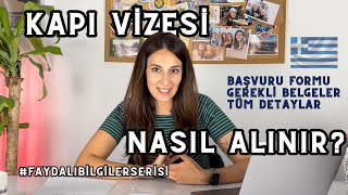 Kapı Vizesi Nasıl Alınır I Kapıda Vize Başvuru Formu Nasıl Doldurulur I faydalibilgilerserisi [upl. by Matthaeus]