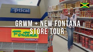 GRWM FOR WORK  NEW FONTANA PORTMORE JAMAICA TOUR [upl. by Uhile]