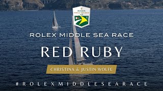 Red Rubys Riveting Rolex Middle Sea Race [upl. by Cown]