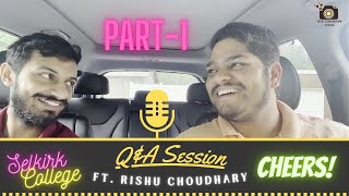 ☺️QampA Session Selkirk College Castlegar BC Canada Part1 Jobs and work life  Desi Canadian Vlogs [upl. by Adnawat]