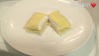 Durian Crepe Pillow ဒူးရင်းခေါင်းအုန်းမုန့် [upl. by Ahsilad]