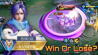 I USED NEW ITEM SKY PIERCER ON CHOU IN MY LAST MATCH BEFORE SEASON END  Mlbb Chou Hacker mlbb [upl. by Reagen]