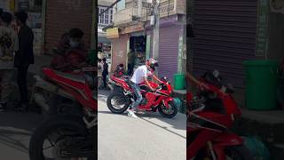 CBR all day bikelife honda cbr cbr600rr nepal trending viralvideo [upl. by Olli144]