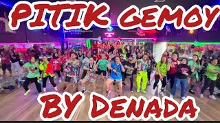 PITIK GEMOY BY DENADA ZUMBA PARTY NEW YEAR 2024 AT C A STUDIO [upl. by Trinl]