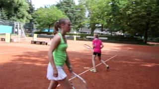 TennisPoint Junior Camps in der Alexander Waske TennisUniversity [upl. by Eitten]