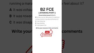 B2 First FCE Listening Practice Test 2024  Part 1 b2firstlisteningtests learningenglish fce [upl. by Renba]