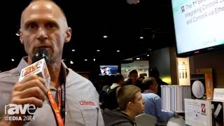 CEDIA 2014 NAPCO Security Highlights Security Panel SDDP Integration with Control4 [upl. by Noxas150]