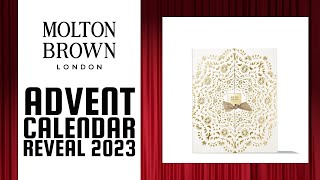 MOLTON BROWN ADVENT CALENDAR 2023 REVEAL [upl. by Eolc]