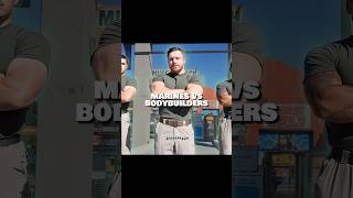 MARINES VS BODYBUILDERS 💀 gym gymedit bodybuilder [upl. by Ettenirt]