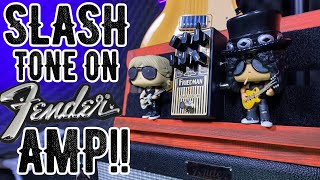 Slash Guitar Tone On A FENDER Amp  Friedman Smallbox Pedal [upl. by Midian176]