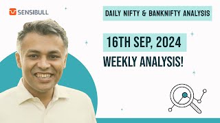 NIFTY and BANKNIFTY Analysis for tomorrow 16 September [upl. by Jeffcott]