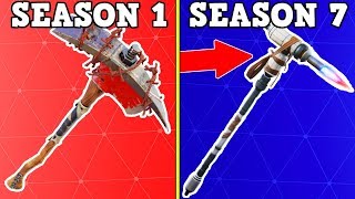 RANKING EVERY BATTLE PASS PICKAXE FROM WORST TO BEST Fortnite Battle Royale [upl. by Zetes135]