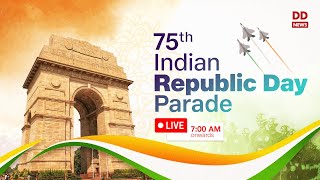 Indias Republic Day Parade 26th January 2024  LIVE [upl. by Falito723]