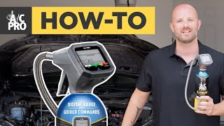 How to Recharge with an AC Pro ® Advanced Digital Gauge [upl. by Mcgray]