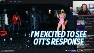 Ramee Reacts to Official Video of P Moneys OTT Diss Track  NoPixel 40 GTA RP [upl. by Atterual]