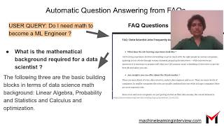 NLP Tutorial  Automatic Question Answering From FAQs [upl. by Siskind887]