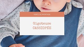 TUTORIEL Coudre une gigoteuse  turbulette Cassiopée  Les vestiaires dikatee quotBonne nuitquot [upl. by Idas679]