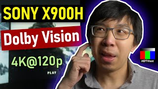 Why Sony XH90 X900H Cant Do 4K120Hz in Dolby Vision  Explained What is EDID [upl. by Barnum]