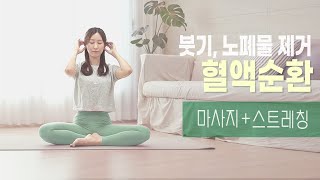 혈액순환에 좋은 스트레칭  노폐물 배출 독소 제거 붓기 빼는 운동 [upl. by Kathy]