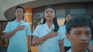 2022 USTLEGAZPI PHILIPPINE NATIONAL ANTHEM [upl. by Assirec]