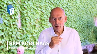 Rem Koolhaas The Relevance of the Archive at Venice Biennale 2014 [upl. by Doerrer]