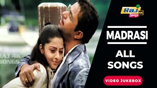 Madrasi Movie 4K Full Video Songs  Arjun  Jagapati Babu  Vedhika  D Imman  Raj 4K Songs [upl. by Musser]