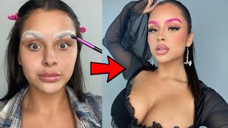 Pink Brows Tutorial [upl. by Eardnoed]