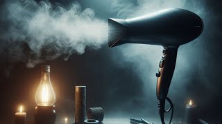 Blow Hair Dryer White Noise 1 Hour  Hair Dryer Sounds For Baby Sleep  Hairdryer Sound ASMR [upl. by Idoux395]