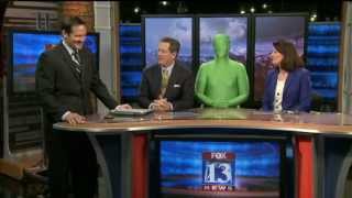 Weatherman gets pranked on April Fools Day [upl. by Greggs]