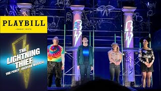 The Lightning Thief The Percy Jackson Musical  Curtain Call  33019 [upl. by Ecyarg]