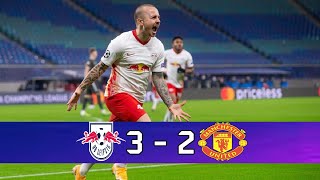 Leipzig vs Manchester United 32 All Goals amp Highlights 20202021 [upl. by Furmark]