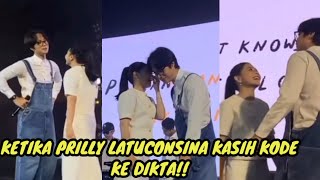 KETIKA PRILLY LATUCONSINA KASIH KODE KE DIKTA [upl. by Ailin508]