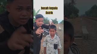 bocah kepala listrik sulap magic sihir shortvideo [upl. by Naashom]